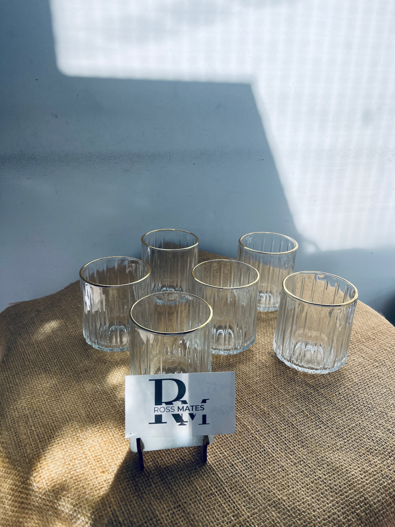 Vaso whisky x 6