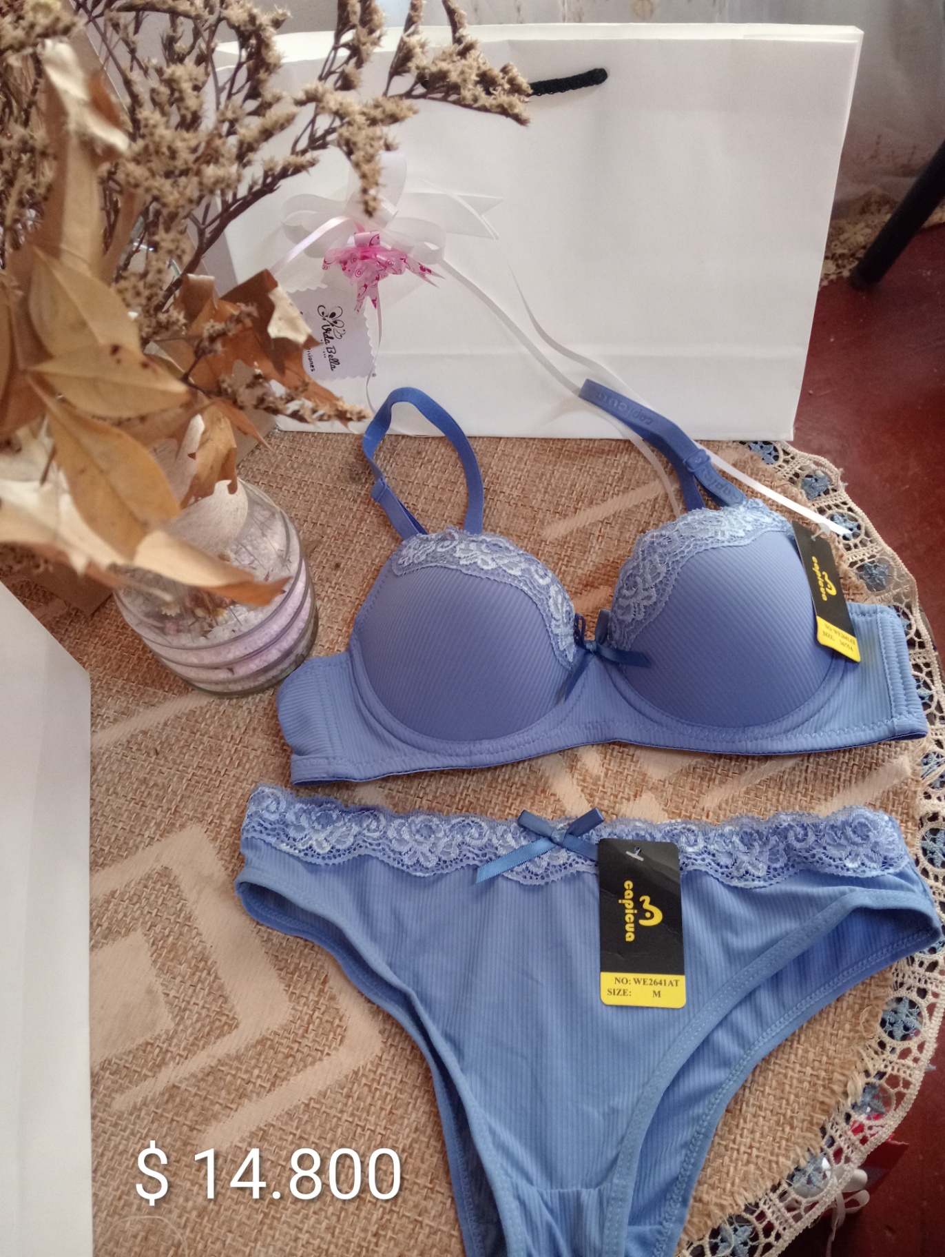 Conjunto Capicua bombacha 