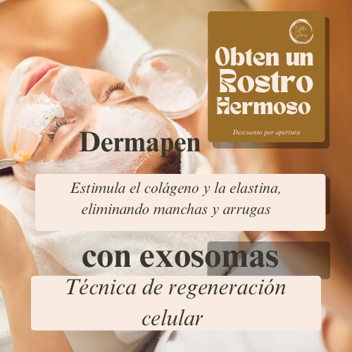 Dermapen con exomas
