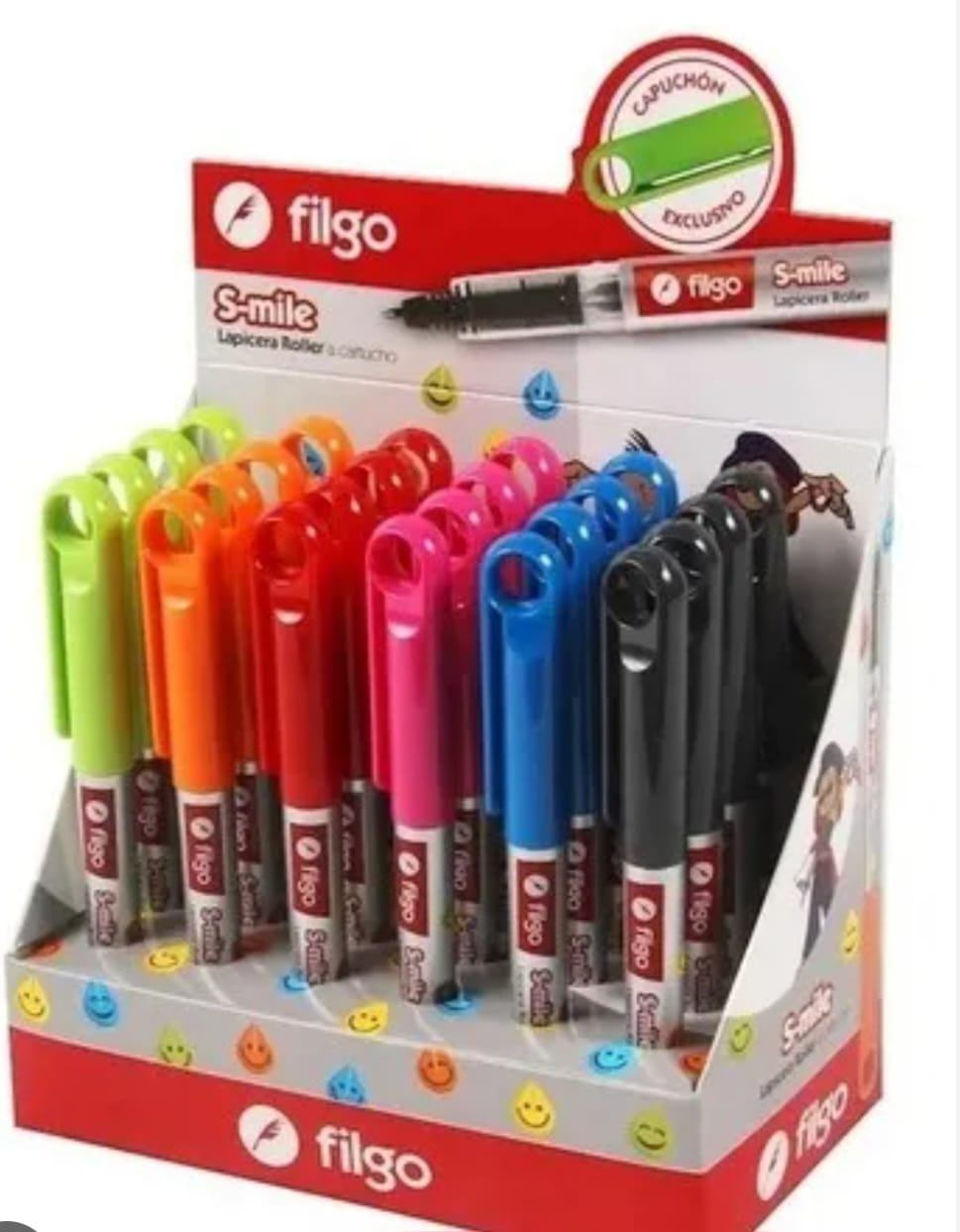 Lapicera pluma Filgo con cartucho