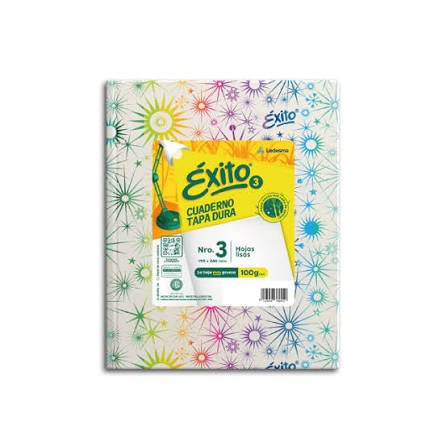 Cuaderno Exito hoja lisa ABC