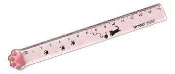 Regla 15 cm gatitos