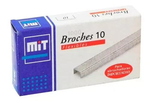 Ganchos abrochadora n°10