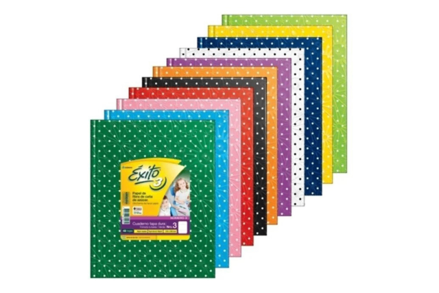 Cuaderno Exito n°1 lunares rayado