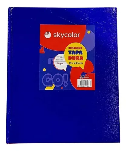 Cuaderno ABC Sky o TRi rayado varios colores