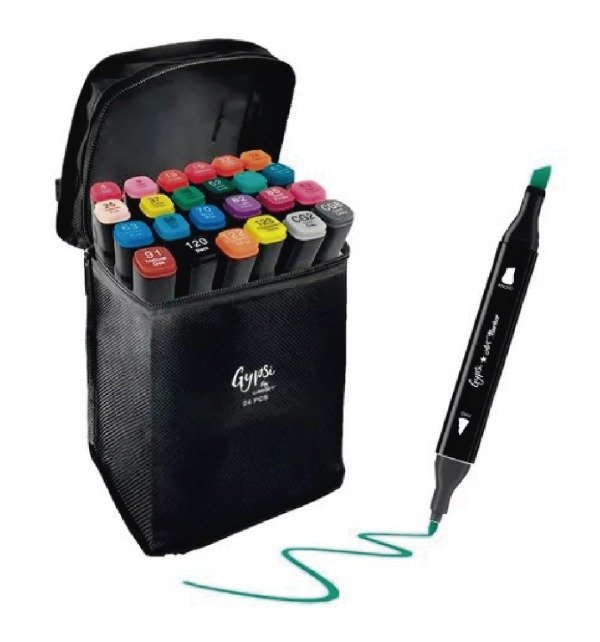 Marcador Touch x24 con estuche 