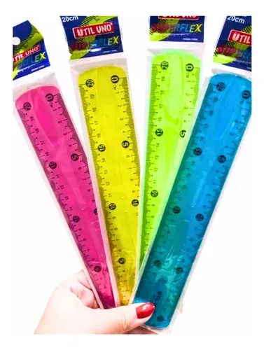 Regla flexible 20 cm