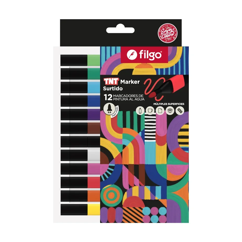 Marcador TNT Filgo x12